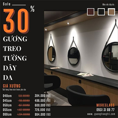  KHUYẾN MẠI SỐC GIẢM GIÁ 30% CHỈ TỪ 150K SỞ HỮU GƯƠNG BỈ CAO CẤP